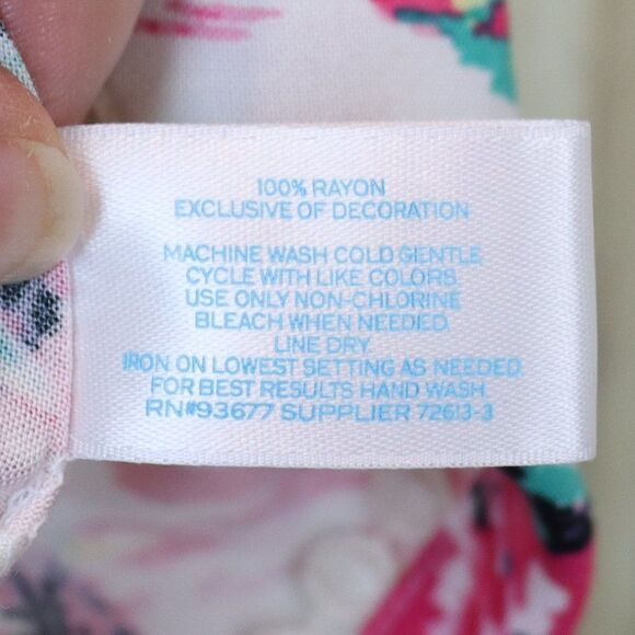 Nanette Lepore L'Amour Tropical Print Lightweight Shorts M - Picture 6 of 6